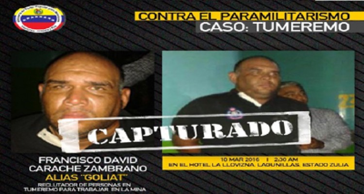 Privan de libertad a lugarteniente de «El Topo» por masacre de mineros 1 1908 15 AAAAA JM